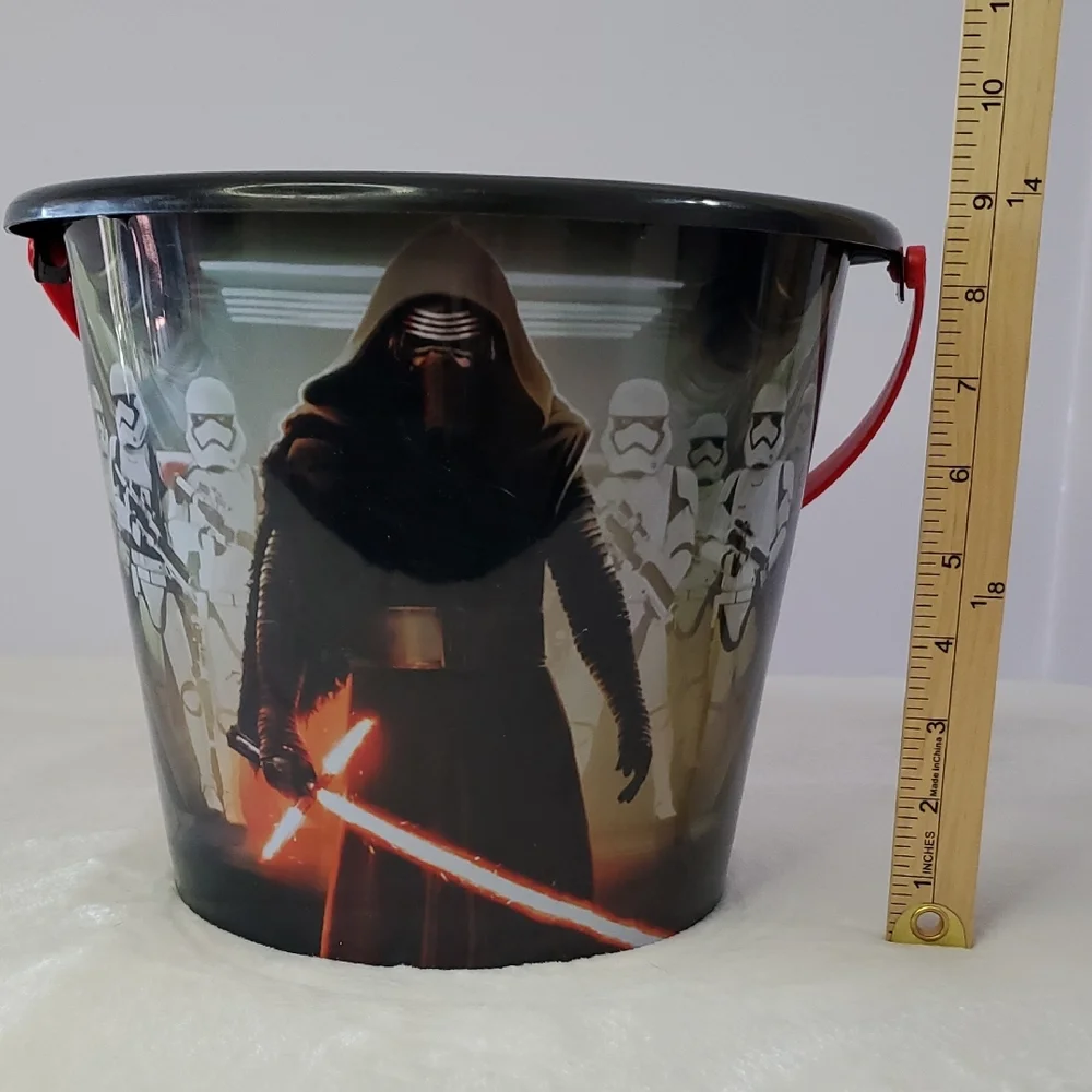 Star Wars Black Red Bucket Toys Halloween Beach Toys